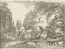 Einsideley der h. Ferena ohnweit Solothurn, um 1783