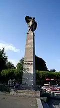 Zeppelin-Denkmal am Gondelhafen in Konstanz