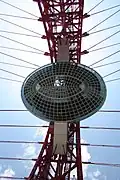 Aussichtsplattform, Ansicht von unten