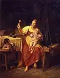 Die Stiefmutter (1874, Radischtschew-Kunstmuseum Saratow)