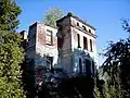 Ruine des Herrenhauses Schleck in Zlēkas