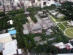 Luftaufnahme vom Tokyo Tower aus