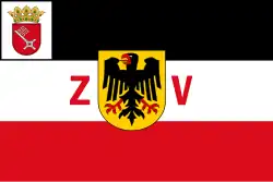 Dienstflagge der Bremischen Zollverwaltung (1921–1933)