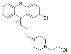Struktur von Zuclopenthixol