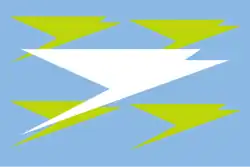 Flagge des Ortes Zuidhorn