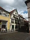Gaststätte „Zum Seppl“, an der Nordostecke des Karlsplatzes
