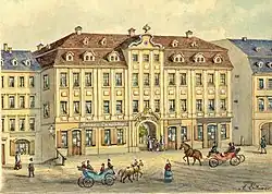 Ehem. Stadtpalais „Zum Kurprinz“ Leipzig, 1749