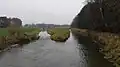 Zusammenfluss von Sude-Freiflut und Unterwasser westlich von Brömsenberg