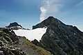 Gletscher und Nordgratschulter, links der Jungferngipfel