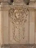 Konsolkopf des Herkules im Durchgang des Kronentors