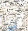Valbella auf der Siegfriedkarte, um 1900