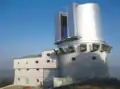 Gebäude des 3,6 m Devasthal Optical Telescope