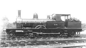 LSWR Nr. 518 von Dübs, Baujahr 1885