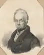 Heinrich von Danckelmann, Lithographie von Friedrich Oldermann