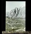Fibbia-Platten gegen Tremola. Historisches Bild von Leo Wehrli (1949)