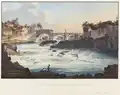 Zeichnung von Johann Ludwig Bleuler und Friedrich Salathé 1836