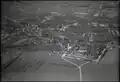 Militärgelände und Dorf 1949