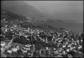 Minusio, historisches Luftbild von Werner Friedli (1953)