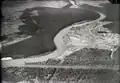 Bunker Thur Nord A 5450 und Süd A 5449 (1946, von Militärzensur verpixelt)