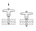 Funktionsprinzip Kugelsperrbolzen