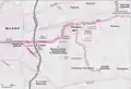 Karte des Flughafens und des Idroscalo