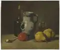 Stillleben mit grauem Krug (1862)