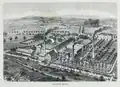 Papierfabrik Biberist, Lithografie, 1883