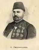 Die beiden Gestalter des neuen Parks: Gustave Delchevalerie (1841–1899) und Jean-Pierre Barillet-Deschamps (1824–1873)
