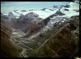 Baustelle 1965 vor dem Gletscherabbruch