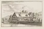 Um 1715: Das Haus zum Traubenberg in Zollikon lag direkt am See