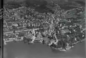 Luftbild von 1919, aufgenommen aus 200 Metern Höhe von Walter Mittelholzer