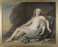 Ariadne liegt am Strand von Naxos