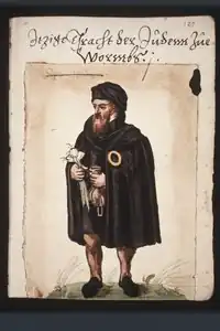 Jude aus Worms mit dem gelben Ring