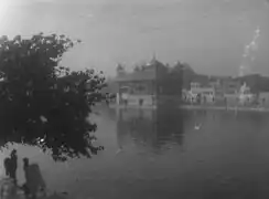 Amritsar, Le temple d’or (fotografiert von Marcel Amiguet), 1931