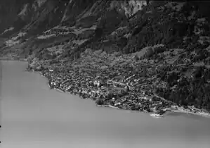 Flugaufnahme 1956