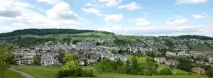 Sonnenberg, im Vordergrund Kriens