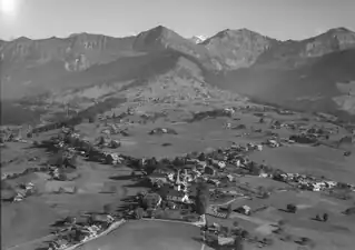 Flugaufnahme 1956