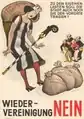 Plakat gegen die Wiedervereinigung von BS und BL, 1936