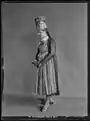 Hallauer Braut in Tracht, 1905