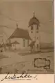 Kirche in Gomagoi, gezeichnet 1922