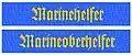 Grafische Darstellung der Ärmelbänder der Marinehelfer