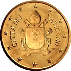 10 Cent Vatikan 5. Serie