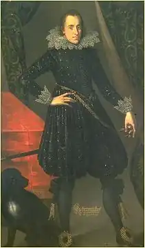Herzog Friedrich Ulrich im Jahre 1591