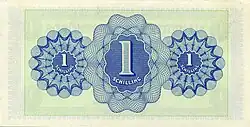 1 Schilling Rückseite
