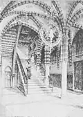 Gewerbehaus in Bremen, Treppe