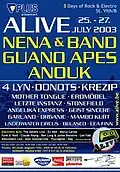 Festivalplakat aus dem Jahr 2003