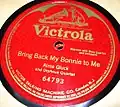 Alma Gluck&nbsp;– Bring Back My Bonnie to Me (1918)