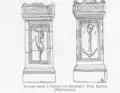 Die Altäre für Neptun und Oceanus, Zeichnung von 1903