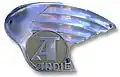 Tank-Emblem auf den Motorrädern von Ardie