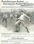 Plakat für die Gastspiele des Richmond AFC